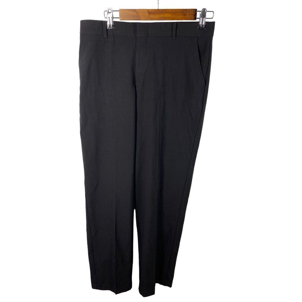 Chaps Ralph Lauren Dress Pants Size 18 Husky / 30x30 Boys / Mens Black 30"x30"